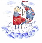 Набор для вышивания "Попутный ветер" открывает серию наборов для частичной вышивки "Чудо-рукодельницы"!