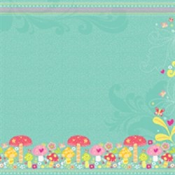 Бумага  Грибочки - фото 13303