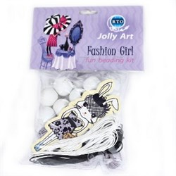 Набор для создания украшений из деревянных бусин Jolly Art - фото 14480