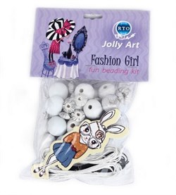 Набор для создания украшений из деревянных бусин Jolly Art - фото 14482
