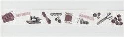 Купон тесьмы HANDMADE белый - фото 16747