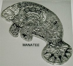 Штамп Морская корова, силиконовый ( Earth Art International ) - фото 17298