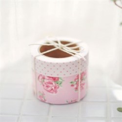 Набор текстильных клейких лент  Floral Fabric Tape - фото 18656
