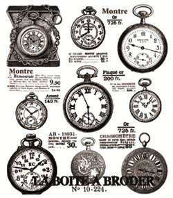 Ткань-купон Montres натур - фото 18961