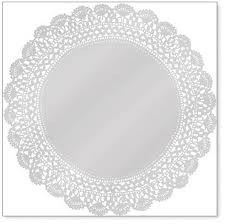 Оверлей лист  ANTIQUE DOLLY silver - фото 19195
