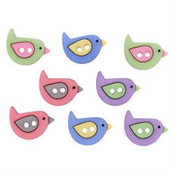 Набор пуговиц  Birds - фото 22182
