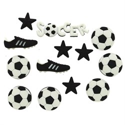 Набор пуговиц  Soccer - фото 25321