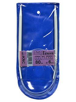 Спицы круговые металлические  Gamma  на леске 6.0 мм - фото 25785