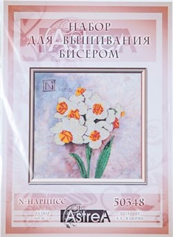 Набор для вышивания бисером  N-Нарцисс - фото 26893