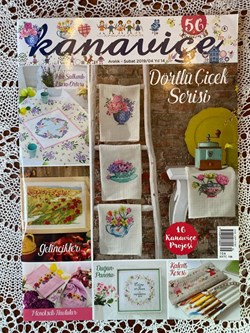 Kanavice №56 - турецкий журнал со схемами для вышивки крестом - фото 29721