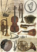 Рисовая бумага для декупажа  Музыкальные инструменты