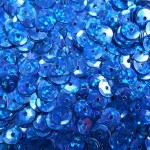 Пайетки круглые 6 мм цвет №М11 синий