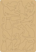 Чипборд  Кошки