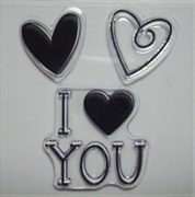 Штампы Studio G (Clear Stamps). Любовь3