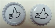 Пробка металлическая  Птица  (Bottle Cap Inc)