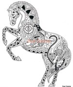 Штамп Лошадь, силиконовый ( Earth Art International )