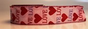 Лента 38 мм  LOVE