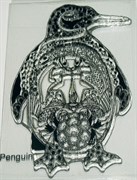 Штамп Пингвин, силиконовый ( Earth Art International )