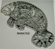 Штамп Морская корова, силиконовый ( Earth Art International )
