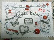 Ткань-купон Cote laine