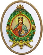 Набор для вышивания бисером и пяльцами  Вседержитель