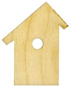 Скворечник со скошенной крышей, 10 см