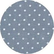 32 ct. Belfast Petit Point 3609/5269 (античный синий в белый горошек)