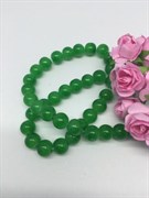 Бусины стеклянные круглые 8 мм Milky Glass