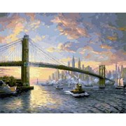 Набор для рисования по номерам  Бруклинский мост
