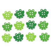 Набор пуговиц  Sew Cute Frogs