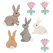 Набор пуговиц  Cotton Tails
