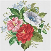 Картина стразами  Искрящийся букет