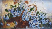 Набор для вышивания бисером  Корзина с ромашками