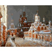 Набор для рисования по номерам  Перед Рождеством
