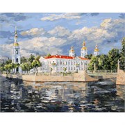 Набор для рисования по номерам  Вид на Никольский собор