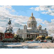 Набор для рисования по номерам  Исаакиевская площадь