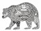 Штамп Медведь, силиконовый ( Earth Art International ) - фото 16353