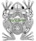 Штамп Лягушка, силиконовый ( Earth Art International ) - фото 16374