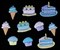 Набор пуговиц  Birthday Treats - фото 18409