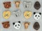 Набор пуговиц  Animal World - фото 18426
