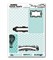 Оверлей лист  JOURNAL CARDS Antique Teal Blue & Black - фото 19009