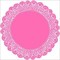 Оверлей лист  ANTIQUE DOLLY pink - фото 19196