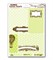 Оверлей лист  JOURNAL CARDS lime & brown - фото 19206