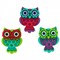 Набор пуговиц  Retro Owls - фото 22181