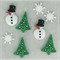 Набор пуговиц  Christmas Past - фото 25311